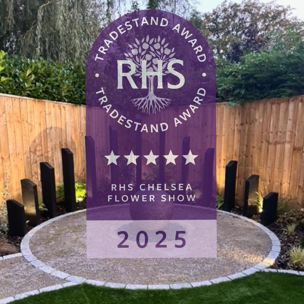 Jeremy Hastings 5 star award at RHS Chelsea Flower show 2025